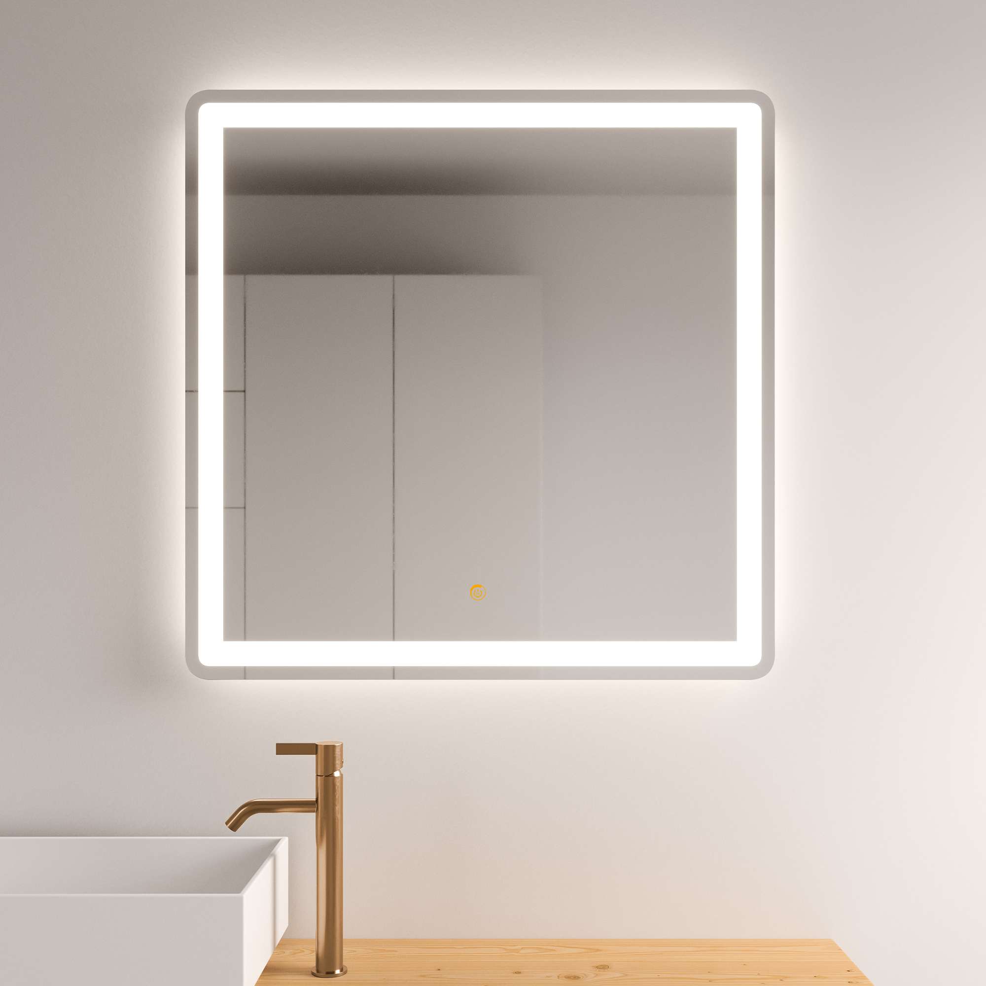 Огледало ONDRA PLUS 80x80