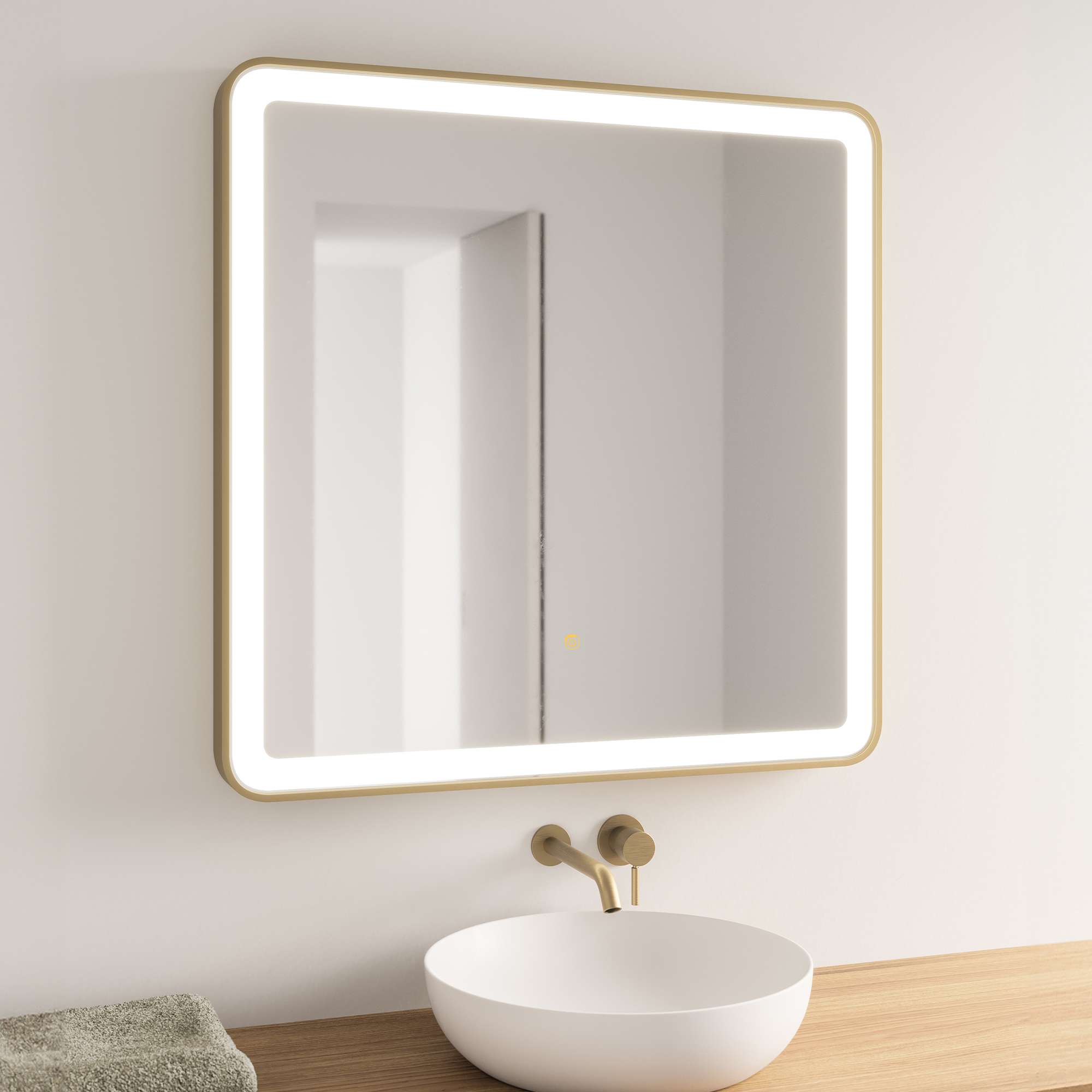 Огледало NAO 120x80 - MATT BLACK