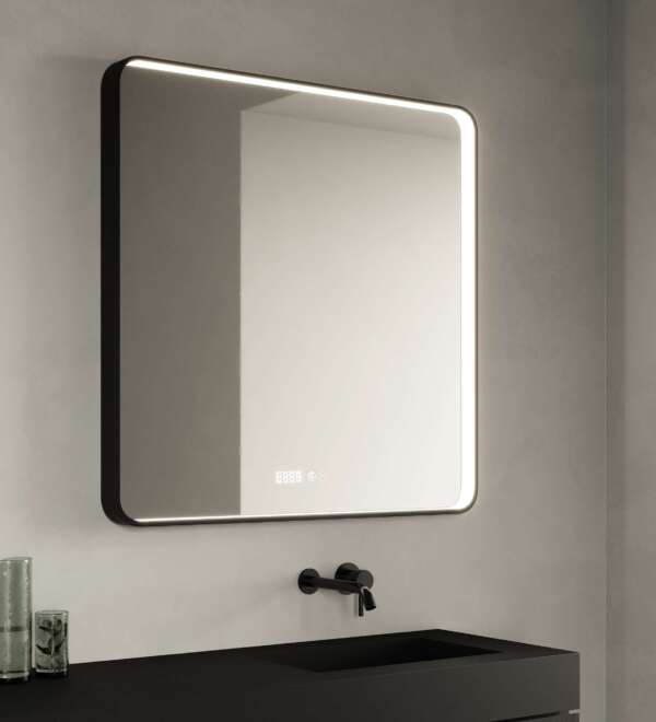 Огледало TANGO 80x80 - MATT BLACK